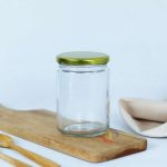 TOPLES KACA TUTUP EMAS(500ML)