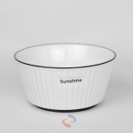 MANGKOK TEXTUR GARIS 6'