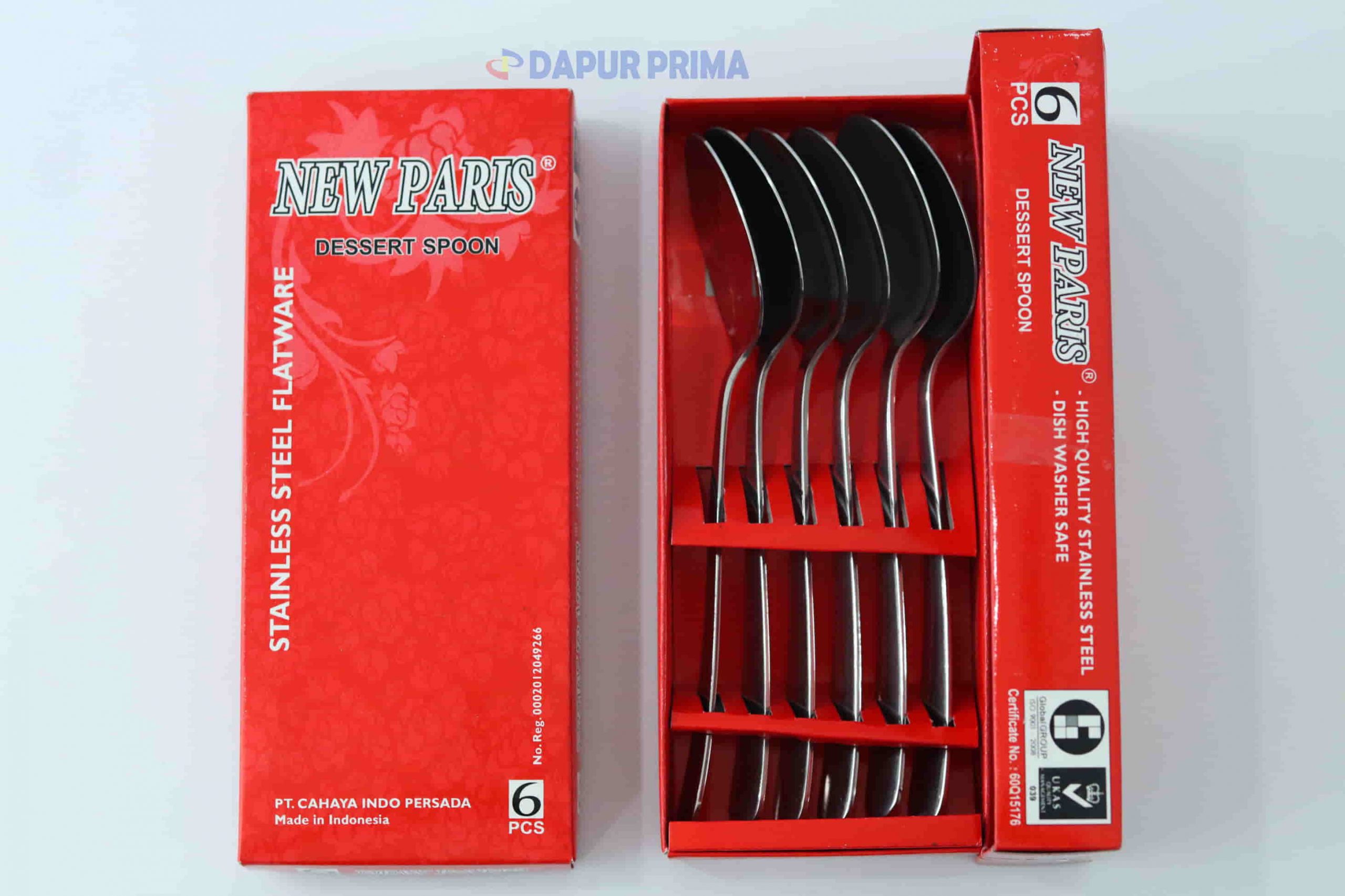 ID 12897 (1) NEW PARIS SENDOK MAKAN (6PCS) - Image 1
