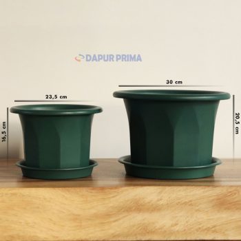 POT BUNGA LANTAI ROSE + TATAKAN BESAR - Image 6