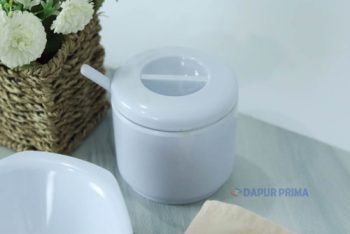 TEMPAT SAMBAL + SENDOK PUTIH (240ML) - Image 4