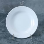 PIRING MAKAN PUTIH 8'