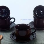 CANGKIR LEPEK CHOCOLATE VENESIA (6PSG)