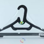 HANGER GEPENG HITAM (12PCS)