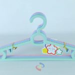 HANGER ROTAN WARNA (6PCS)