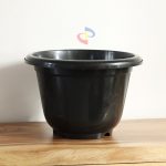 POT BUNGA JASMINE HITAM 50CM