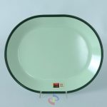 PIRING BULAT LIS ENAMEL HIJAU 10'