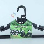 HANGER ROTAN HITAM PANDA (6PCS)