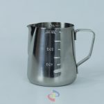 MILK JUG STAINLESS + TAKARAN (350ML)