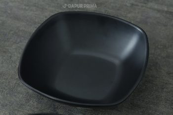 MANGKOK KOTAK MODEL BATU HITAM 8' - Image 2
