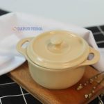 MANGKOK SOUP 2 HANDLE COKLAT MUDA