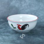 MANGKOK MOTIF JAGO 7'