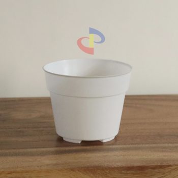 POT BUNGA SKS PUTIH BESAR 16CM - Image 3