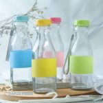 BOTOL KACA SILICONE (420ML)