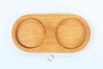 TATAKAN GELAS FINISHING OVAL LUBANG 2 - Image 3