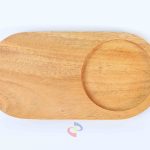 TATAKAN GELAS FINISHING OVAL LUBANG 1