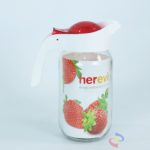 WATER JUG RED 1000CC