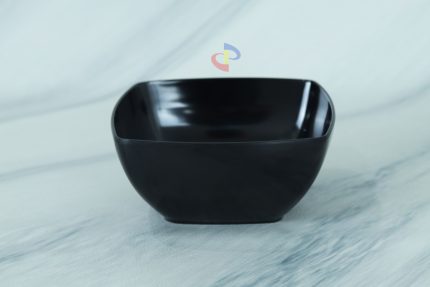 MANGKOK PERSEGI HITAM 7'