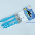 KUAS KUE NYLON GAGANG WARNA (3PCS)