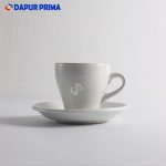 CUP SAUCER ELMHURST PUTIH
