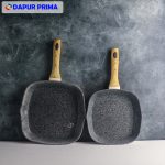 GRILL PAN WHITE GRANITE 24CM