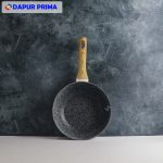 FRY WOK WHITE GRANITE 24CM
