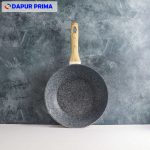 FRY WOK WHITE GRANITE 28CM